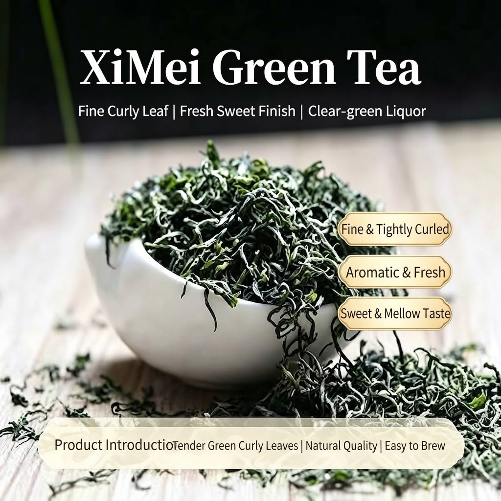 Fresh, tender, and even, with a fresh and sweet bean aroma. The tea soup is transparent, sweet, and smooth, with a refreshing and pleasant taste. It is suitable for quenching thirst and has extremely low bitterness, making it suitable for daily hot drinks. Support OEM/ODM of 5G strip bags and triangular tea bags, stable supply of high-altitude ecological raw materials