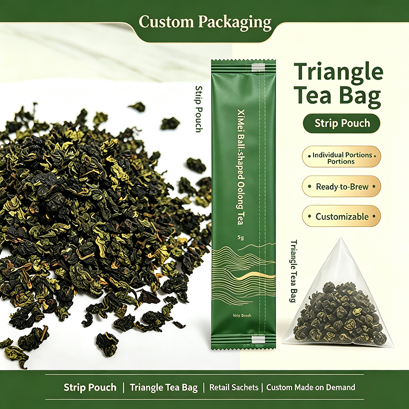 The tightly rolled, spherical granules are plump and full; the elegant orchid aroma is high-rising and long-lasting; the taste is mellow and sweet; and the tea withstands multiple steepings. Suitable for supermarkets and cafés; packaging options for loose-leaf and tea bags can be customized.